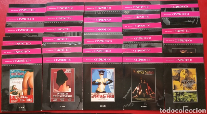 Peliculas: COLECCION COMPLETA DVD. GRANDES OBRAS DEL CINE EROTICO. DIARIO EL PAIS.