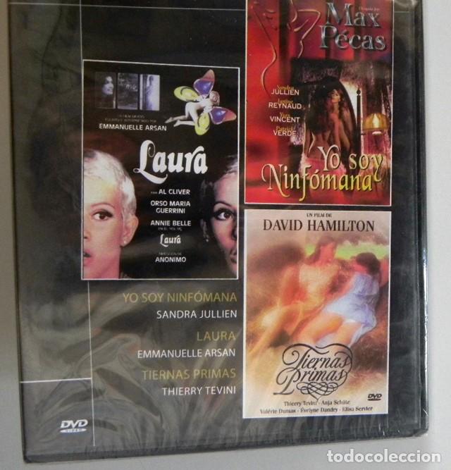 Filmes: DVD PEL&Iacute;CULAS LAURA TIERNAS PRIMAS YO SOY NINF&Oacute;MANA PRECINTADO DAVID HAMILTON MAX PECAS TEVINI ARSAN