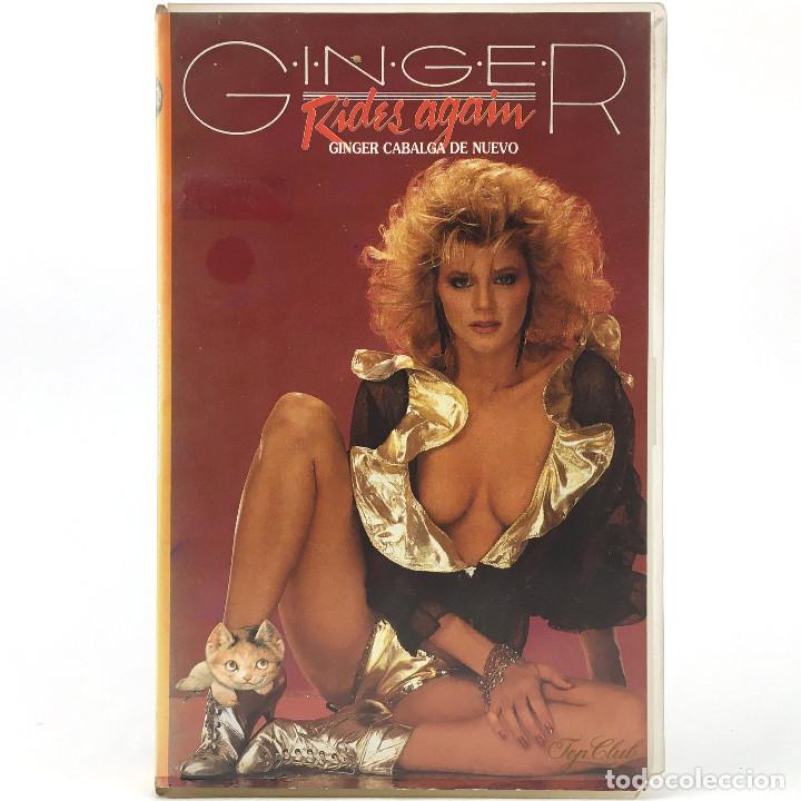 Filme: GINGER LYNN RIDES AGAIN ANGEL ERICA BOYER LAUREL CANYON GAIL STERLING DAN T. MANN JON MARTIN XXX VHS