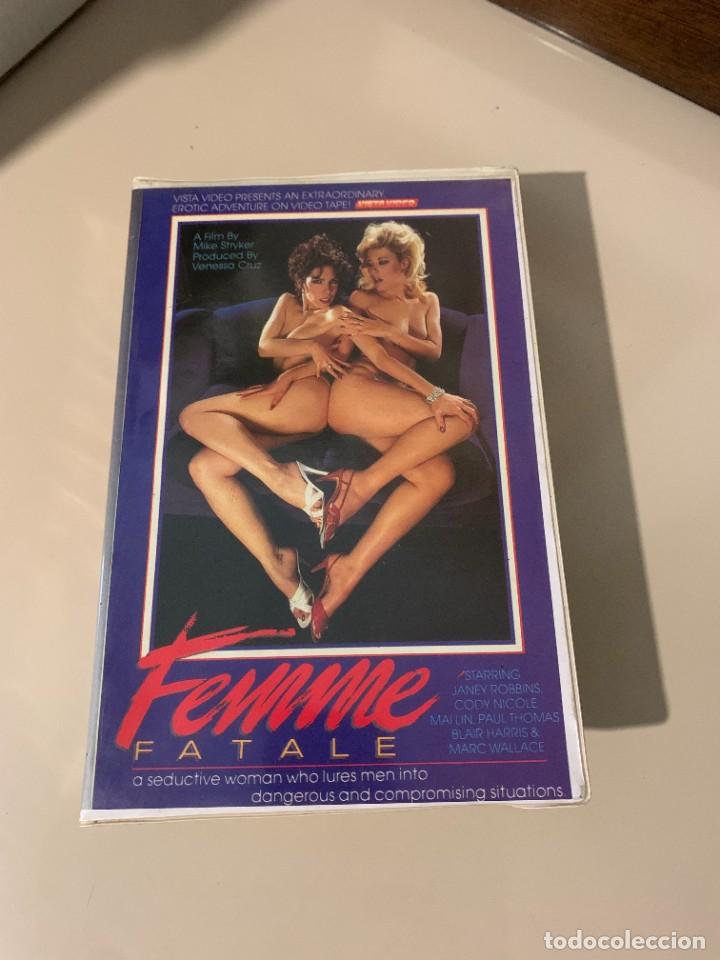 Filme: VISTA VIDEO PRESENTS FEMME FATALE VHS SUNRISE VIDEO HOLLAND JANEY ROBBINS CODY NICOLE MAI LIN