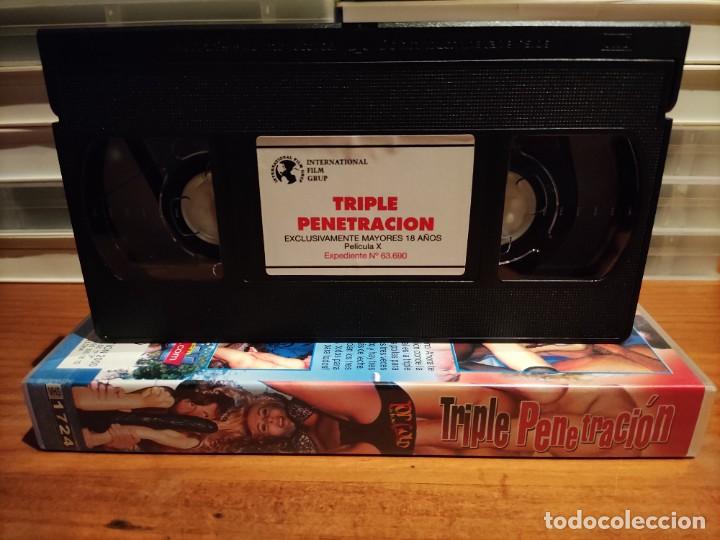 Vhs Cg N° 426 Triple Penetración Top Gold Prar Películas Para Adultos En 9544