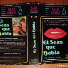 Films: SÓLO CARÁTULA VHS N° 19 EL SEXO QUE HABLA. Lote 310743163
