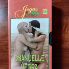 Peliculas: VHS - EMANUELLE NEGRA - LAURA GEMSER, KARIN SCHUBERT - CLASIFICADA S - INTERVIU. Lote 322808123