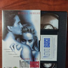 Peliculas: INSTINTO BÁSICO - VHS MICHAEL DOUGLAS SHARON STONE. Lote 324367098