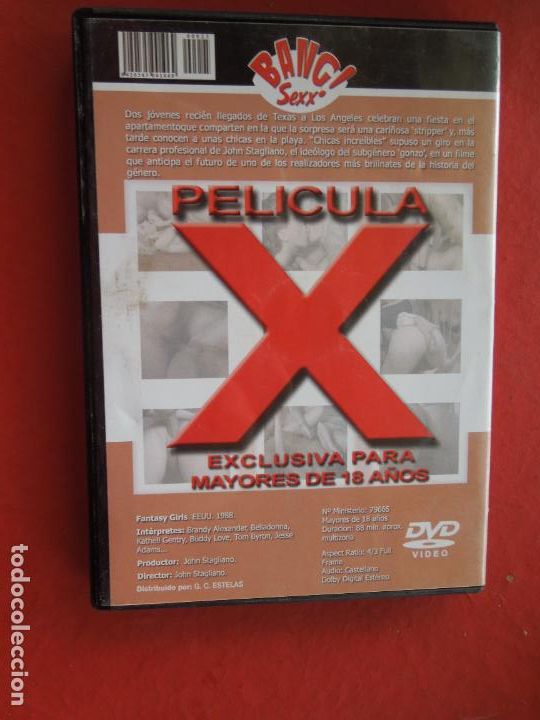 Filme: CHICAS INCREIBLES - BELLADONNA - SEXXX HARD - DVD PORNO SOLO PARA ADULTOS