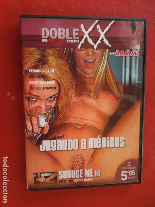 Filme: JUGANDO A MEDICOS - SEDUCE ME - 3 - DVD PORNO SOLO PARA ADULTOS - 2 PELICULAS