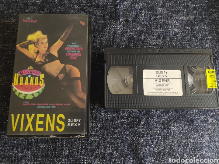 Film: VHS, VIXENS - OLIMPY SEXY RACHEL RYAN, JEANNA FINE - EROTISMO VINTAGE