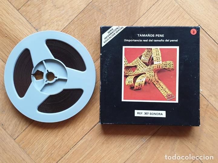 Peliculas: TAMA&Ntilde;OS DEL PENE-SERIE INFORMACI&Oacute;N Y EDUCACI&Oacute;N SEXUAL-PELICULA SUPER 8MM-RETRO-VINTAGE FILM