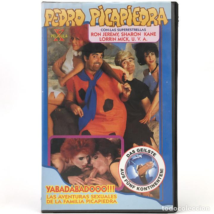 Peliculas: PEDRO PICAPIEDRA SHARON KANE BRITT MORGAN TRIXIE TYLER LORRIN MICK DEVIN RON JEREMY FLINTBONES X VHS