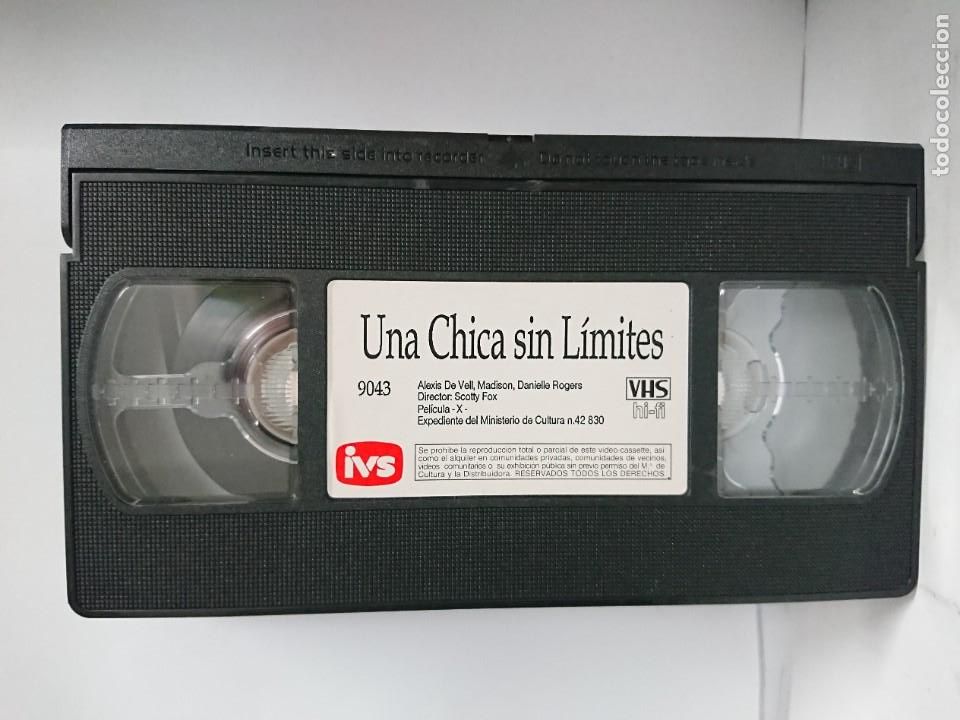 Filmes: UNA CHICA SIN LIMITES - VHS - SCOTTY FOX - ALEXIS DE VELL, MADISON, DANIELLE ROGERS - IVS
