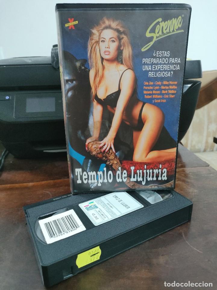 Films: TEMPLO DE LUJURIA - VHS - ONA ZEE, PORSCHE LYNN, MARISA MALIBU, MIKE HORNER - SERENNA