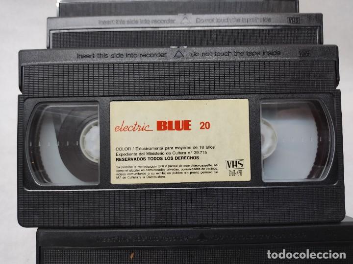 Peliculas: ELECTRIC BLUE 20- PELICULA CLASIFICADA X. VHS . PROCEDENTE DE DISTRIBUIDORA .SIN CARATULA.
