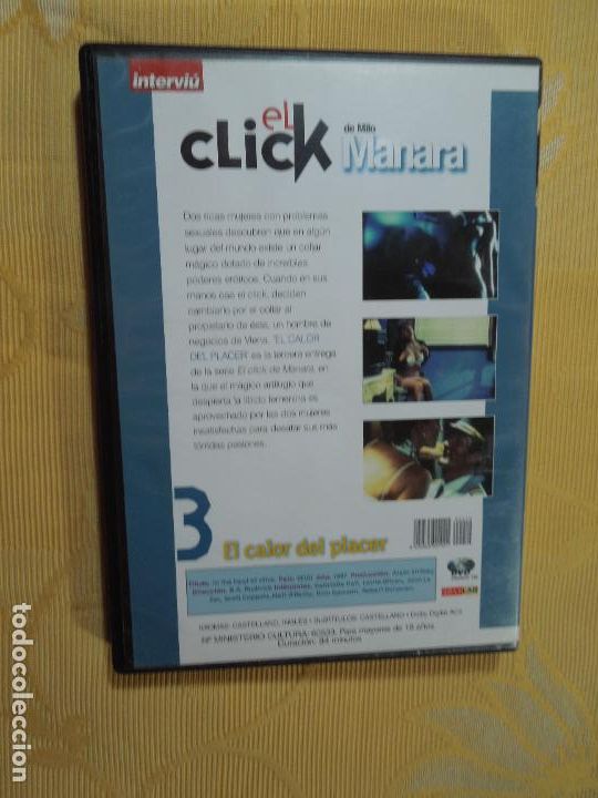 Filme: EL CALOR DEL PLACER - EL CLICK DE MILO MANARA DVD PORNO SOLO PARA ADULTOS