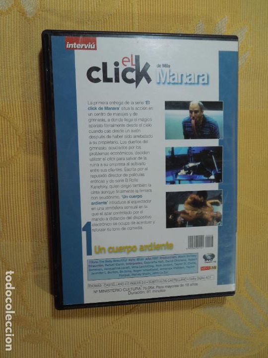 Filme: UN CUERPO ARDIENTE - 1 EL CLICK DE MILO MANARA DVD PORNO SOLO PARA ADULTOS