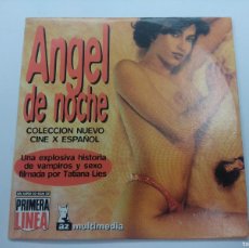 Peliculas: ANGEL DE NOCHE/TATIANA LIES/PRIMERA LINEA/CD ROOM EROTICA.. Lote 364642641
