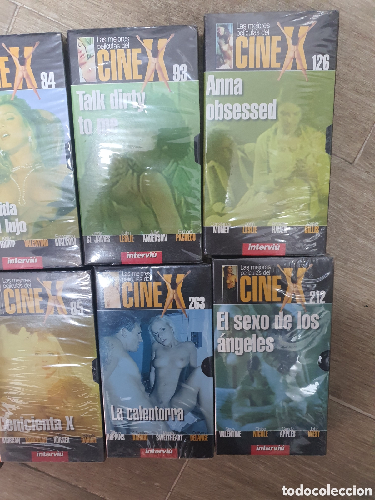 10 peliculas vhs cine x porno nuevas - Compra venta en todocoleccion