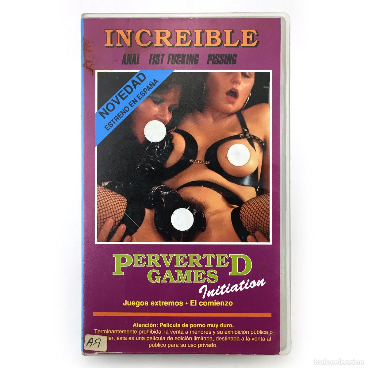 Peliculas: PERVERTED GAMES INCREIBLE INITIATION ANAL FIST FUCKING PISSING JUEGOS EXTREMOS BDSM FETISH PORNO VHS
