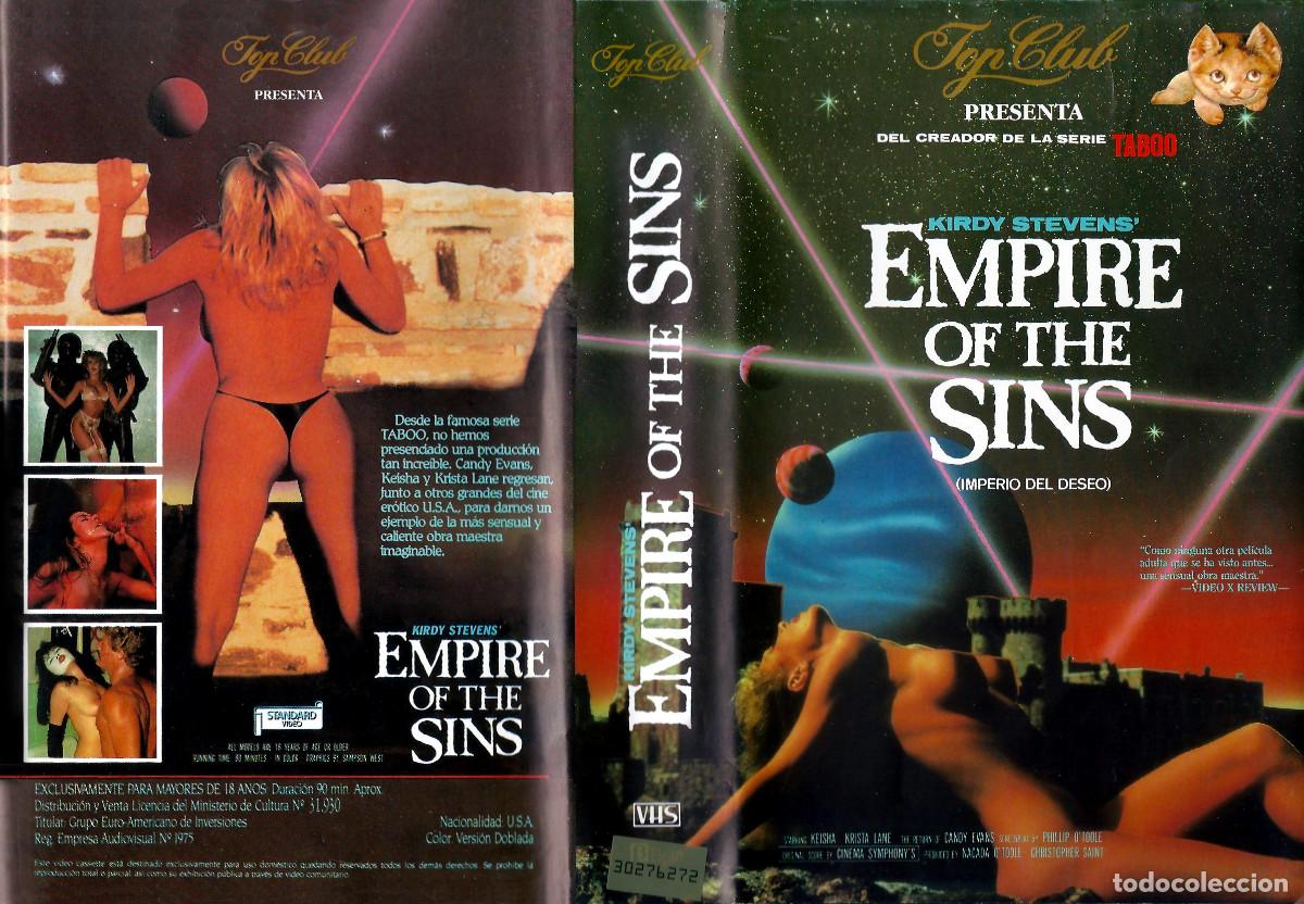 Peliculas: EMPIRE OF THE SINS CANDIE EVANS KEISHA KRISTA LANE BUNNY BLEU TISH AMBROSE KRISTARA BARRINGTON X VHS