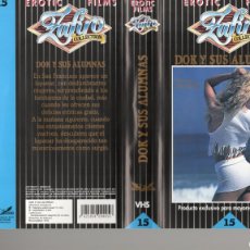 Peliculas: VHS - DOK Y SUS ALUMNAS - ALEX DE RENZY - PORNO. Lote 379325309