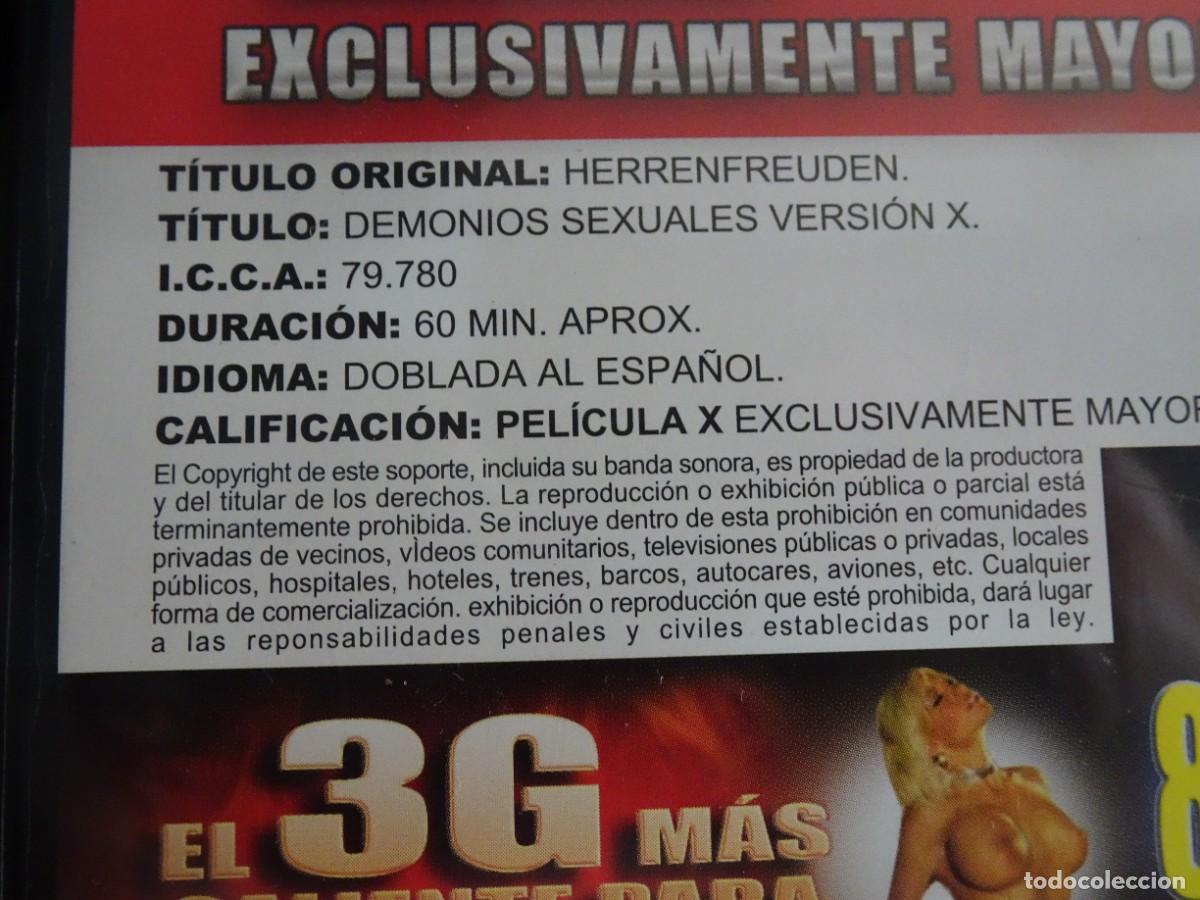 dvd porno ,demonios sexuales, sado x club, ver - Compra venta en  todocoleccion