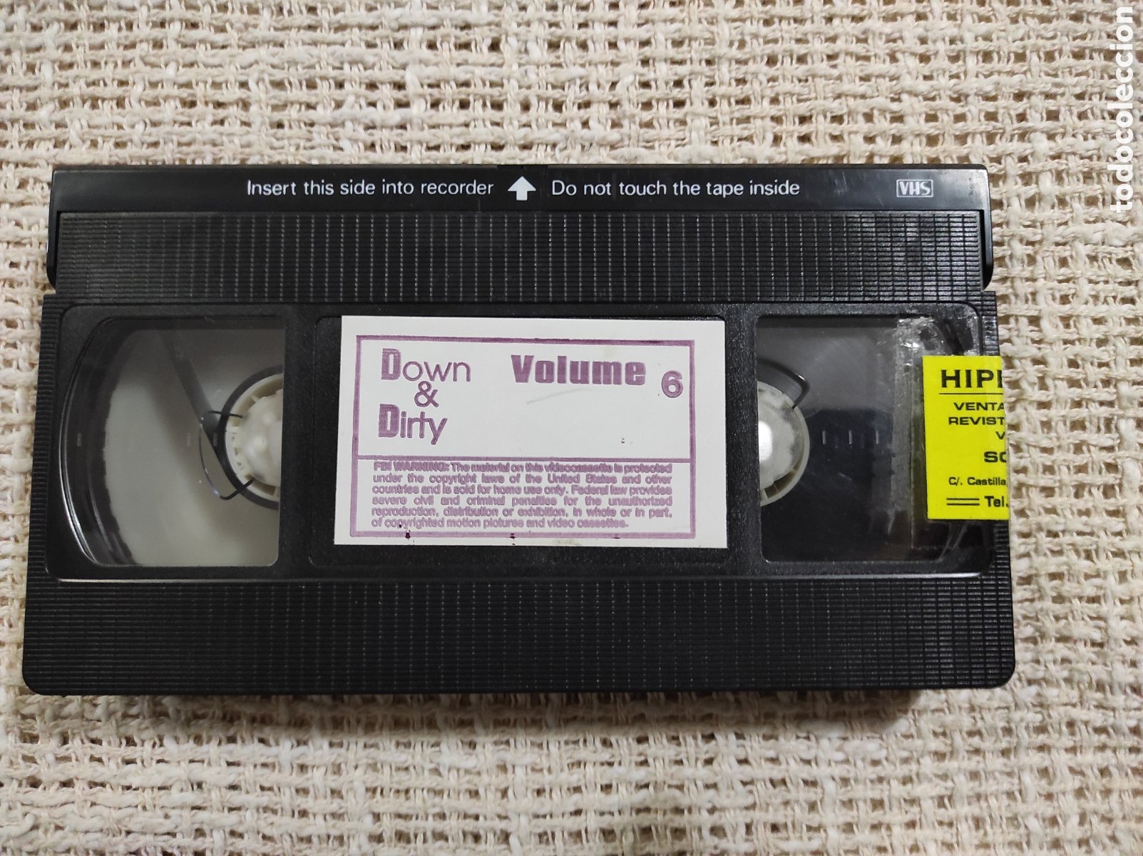 vhs - down & dirty volume 6 - porno vintage año - Buy Movies for adults on  todocoleccion