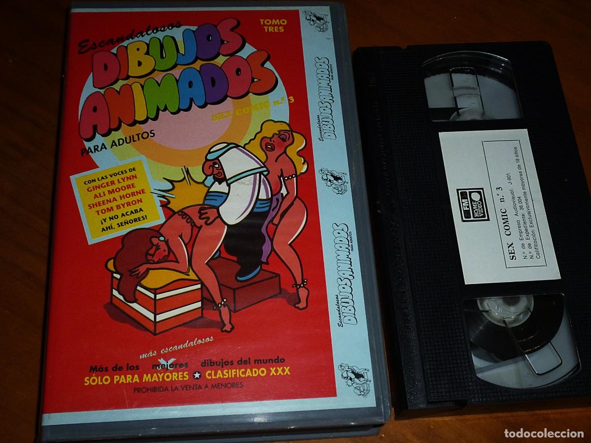 Filme: ESCANDALOSOS DIBUJOS ANIMADOS - SEX COMIC N&ordm; 3 - VHS