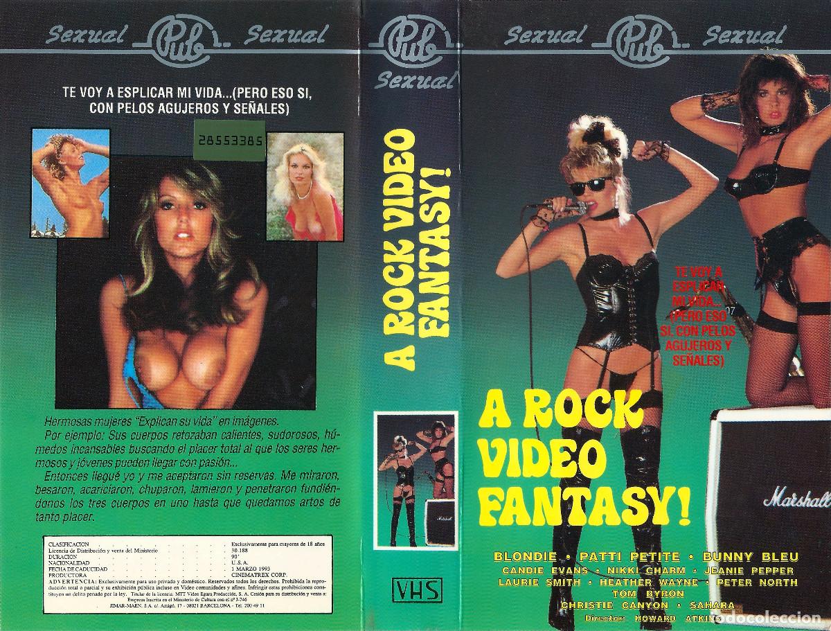 Peliculas: XTV A ROCK VIDEO FANTASY BUNNY BLEU CANDIE EVANS BLONDI PATTI PETITE NIKKI CHARM CHRISTY CANYON VHS
