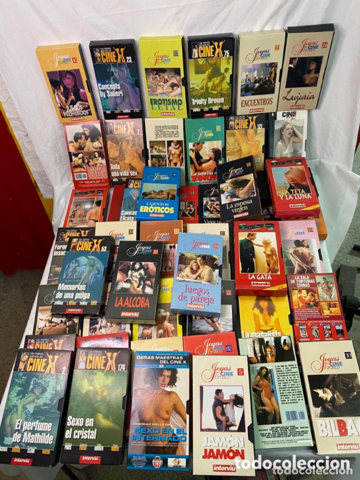 Films: Lote de 49 Pel&iacute;culas Er&oacute;ticas y Porno Vintage Formato VHS