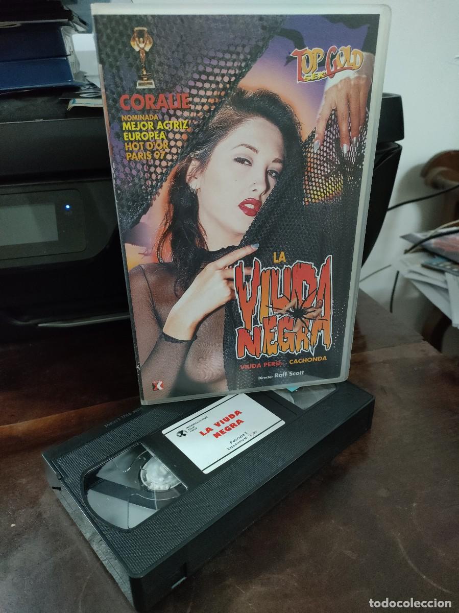 la viuda negra - vhs - coralie, olivia del rio, - Acheter Films pour  adultes sur todocoleccion