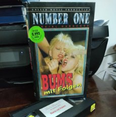 Peliculas: BUMS MIT FOLGEN - VHS - NUMBER ONE SPECIAL HARDCORE UNITED MOVIE ALEMAN