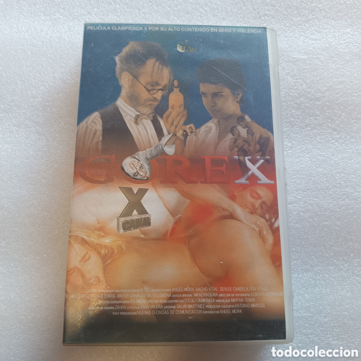 vhs para adultos gorex canal x - Compra venta en todocoleccion