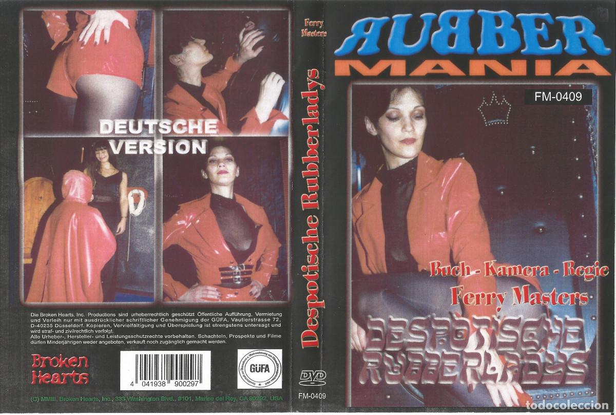Filme: DVD RUBBER MANIA Bdsm l&aacute;tex