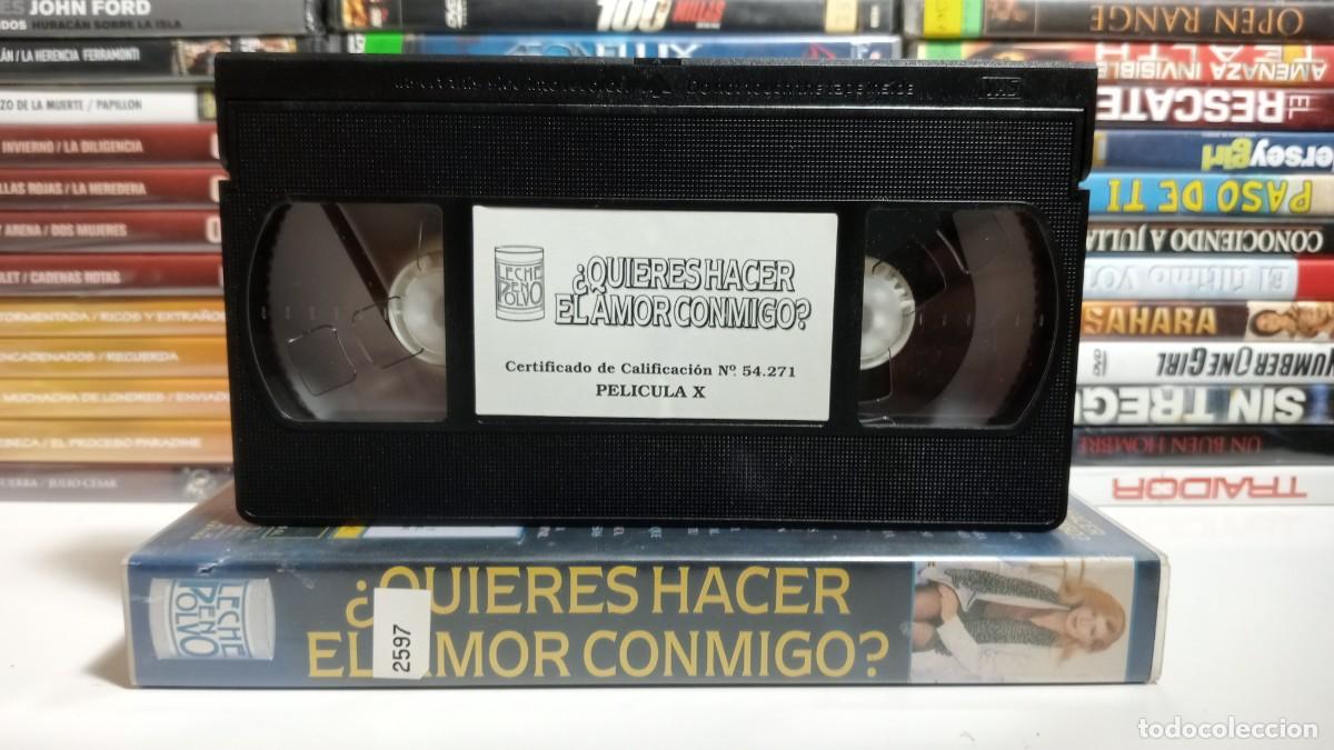 vhs cg 200 ¿quieres hacer el amor conmigo? - cr - Compra venta en  todocoleccion