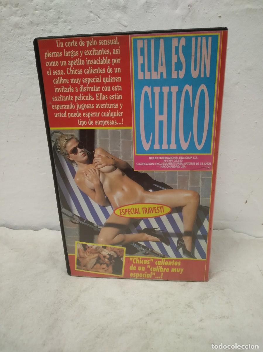 vhs-ella es un chico-especial travesti-pelicula - Comprar Filmes para  adultos no todocoleccion