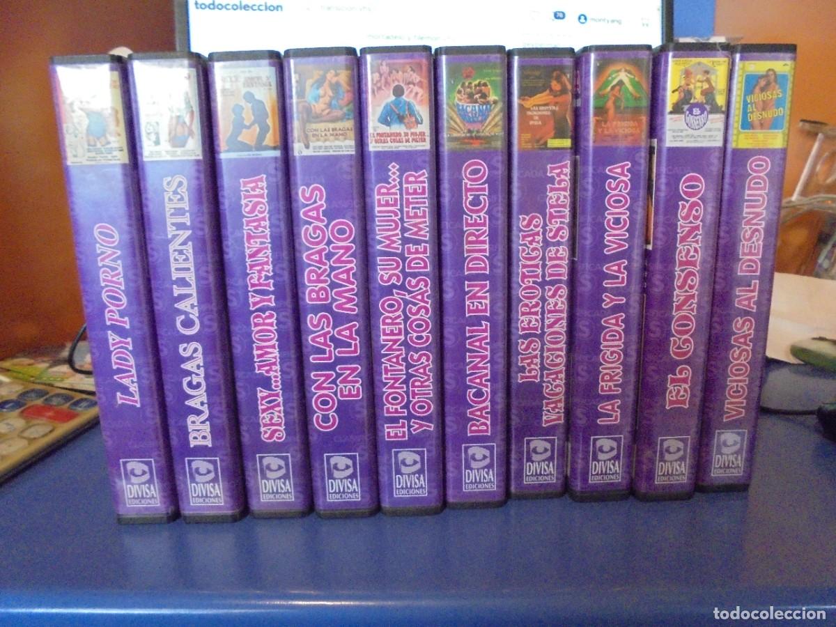 coleccion 10 peliculas vhs para adultos cine er - Compra venta en  todocoleccion