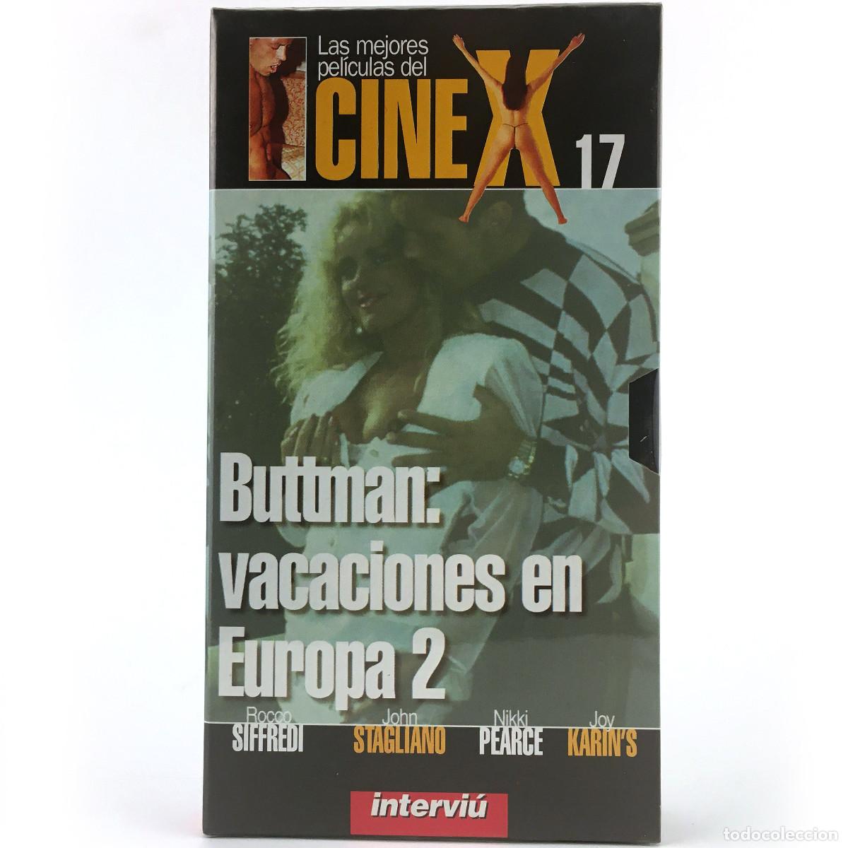 Peliculas: BUTTMAN VACACIONES EN EUROPA 2 PRECINTADA JOY KARIN'S CHRISTINE RIGOLER LOUISE JOHN STAGLIANO X VHS