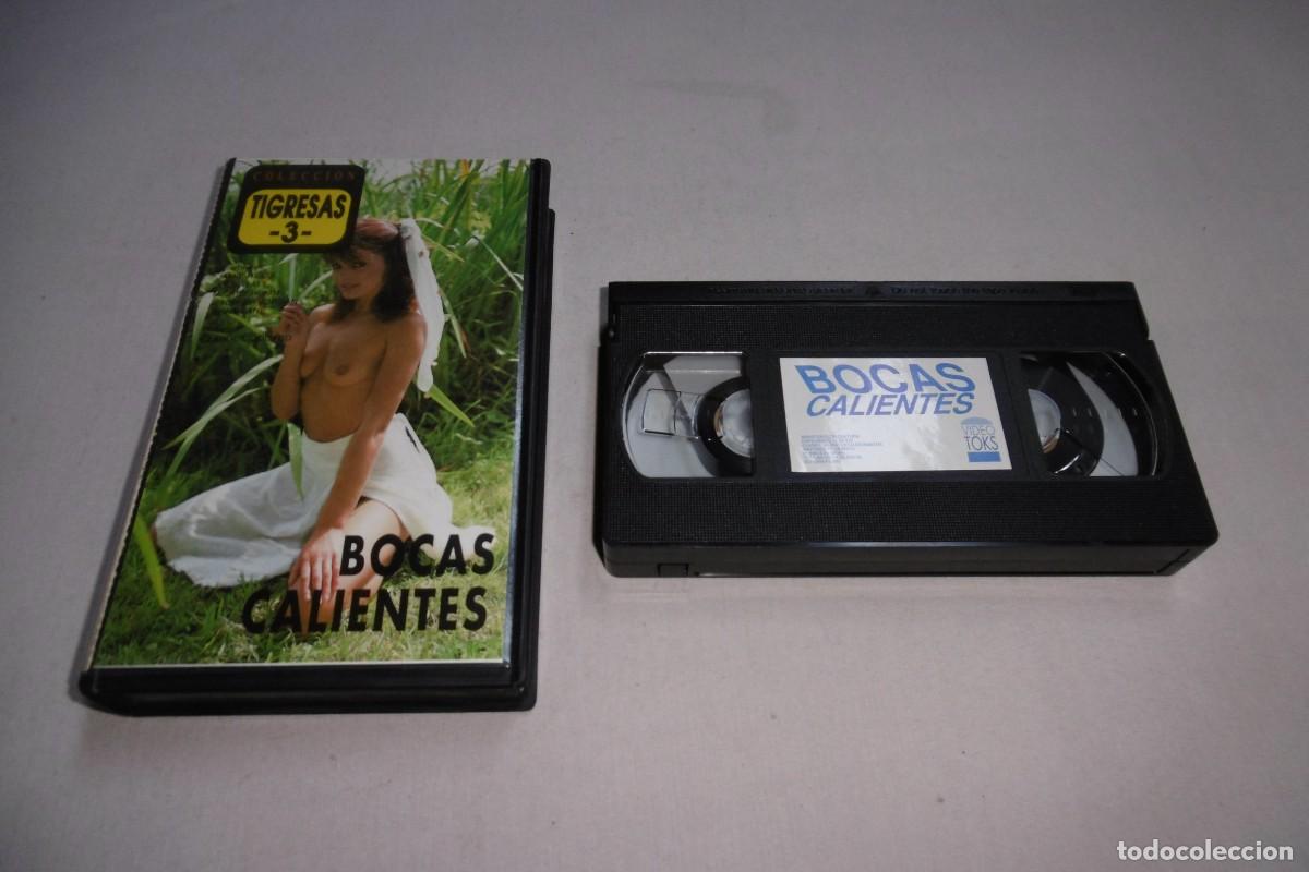Peliculas: VHS X VIDEOCLUB Colecci&oacute;n Tigresas N&ordm; 3. Bocas calientes. Porno Video club.