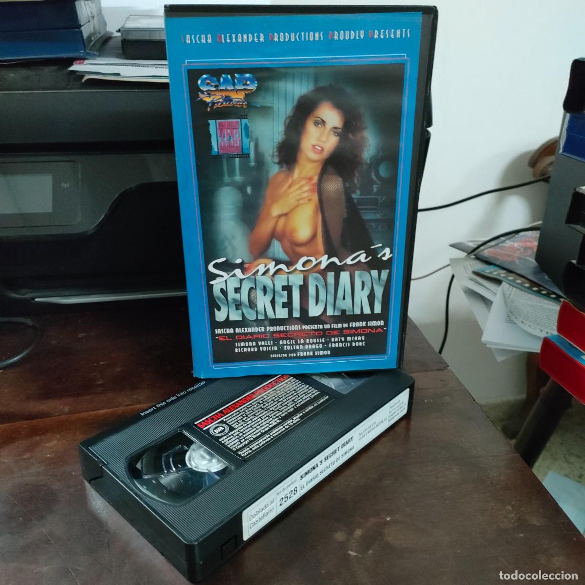 el diario secreto de simona - vhs - simona vall - Acquista Film per adulti  su todocoleccion