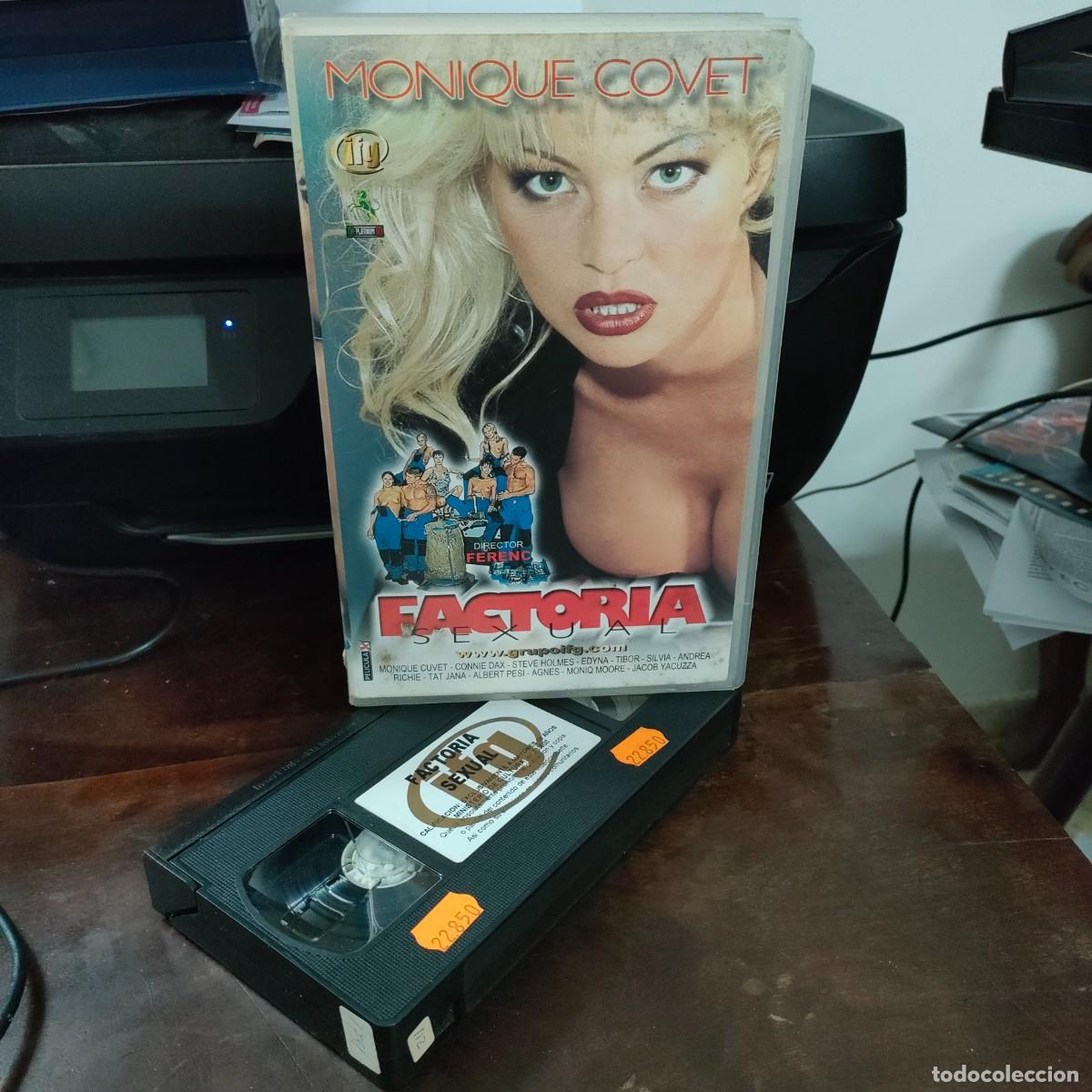 Films: FACTORIA SEXUAL - VHS - MONIQUE COVET, CONNIE DAX, EDYNA, TAT JANA, MONIQUE MOORE - IFG