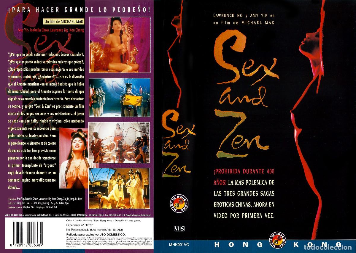 Filme: SEXO Y ZEN MICHAEL MAK LI YU LAWRENCE NG KENT CHENG FANTASTICO COMEDIA DRAMA EROTICO SEX AND ZEN VHS