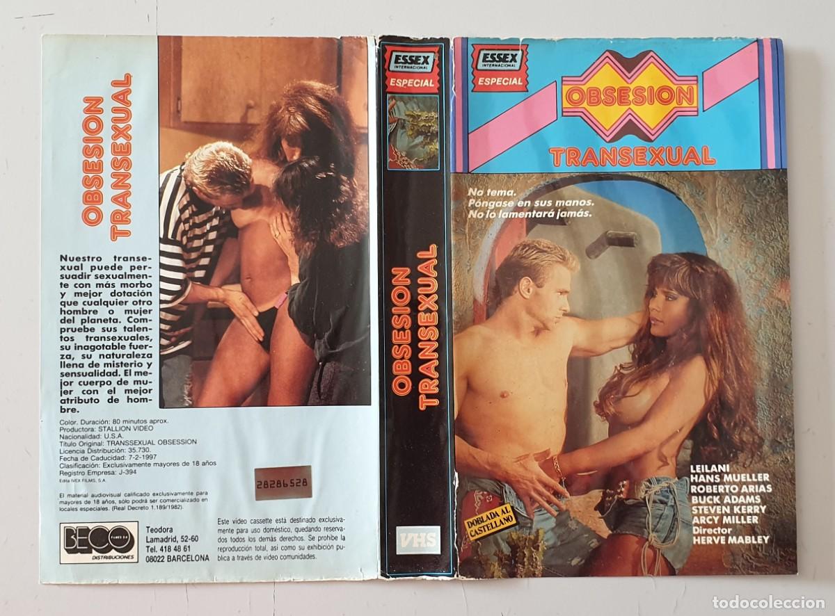 caratula vhs obsesion transexual (stallion vide - Buy Movies for adults on  todocoleccion