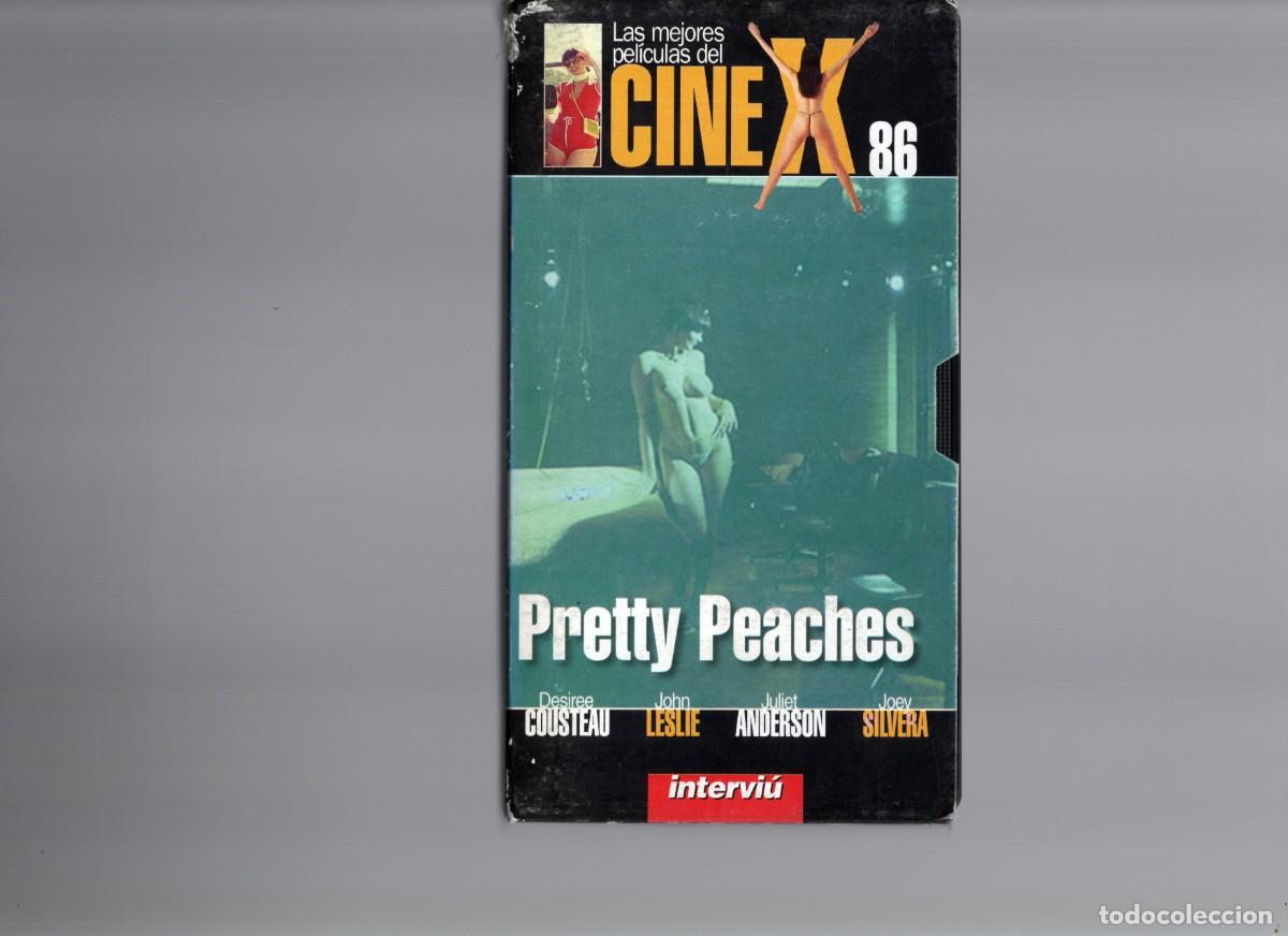 vhs - pretty peaches - desiree cousteau , john - Buy Movies for adults on  todocoleccion