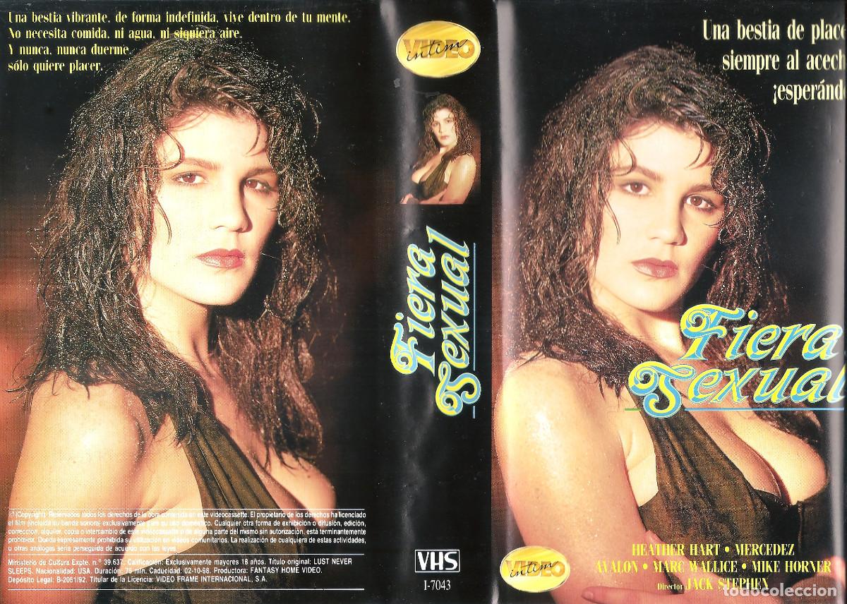 Peliculas: FIERA SEXUAL HEATHER HART AVALON MERCEDES LYNN MARC WALLICE MIKE HORNER LUST NEVER SLEEPS PORNO VHS