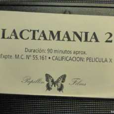 Peliculas: PELÍCULA ADULTOS EN VHS - LACTAMANÍA 2 - PAPILLON FILMS - SIN CARÁTULA