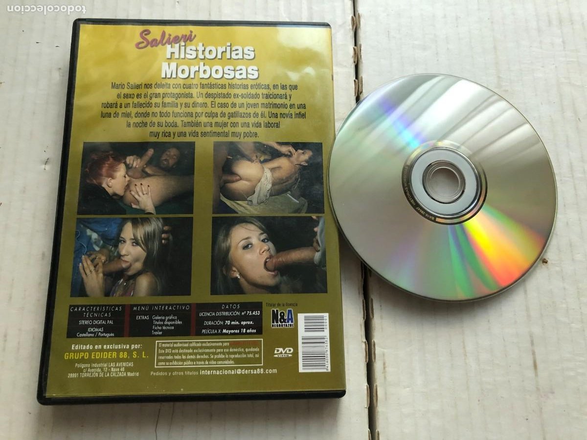 salieri historias morbosas negro azul n&a - dvd - Acheter Films pour  adultes sur todocoleccion