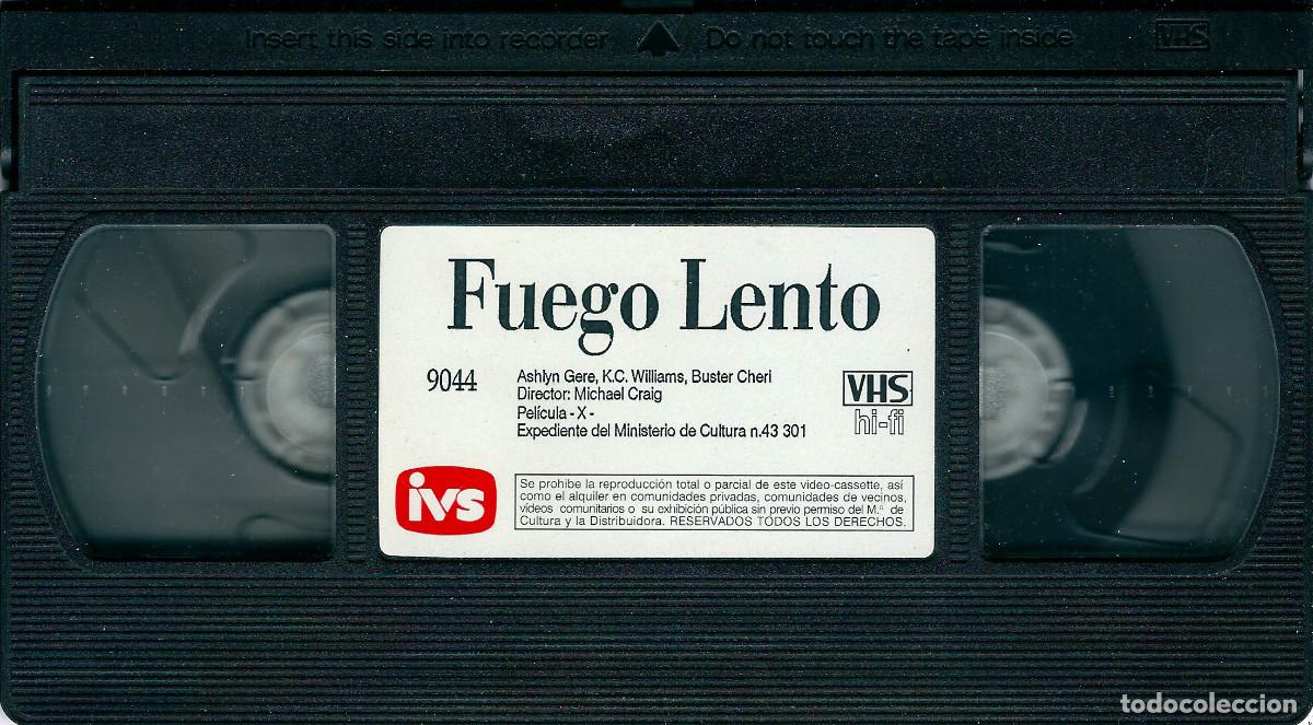 Peliculas: FUEGO LENTO ASHLYN GERE SHARON KANE K.C. WILLIAMS RAYNE BUSTER CHERI PORNO XXX CINTA IVS SUELTA VHS