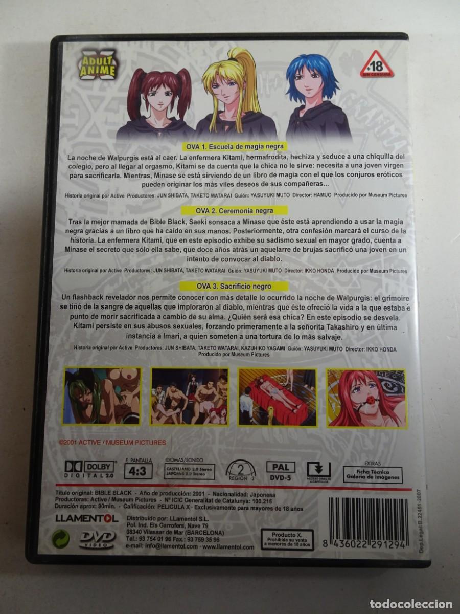 dvd , bible black volumen 1 , 3 ova´s , hentai - Compra venta en  todocoleccion