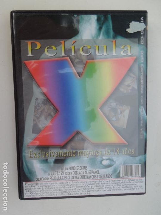 Film: HOMO ERECTUS - DVD PORNO GAY SOLO PARA ADULTOS