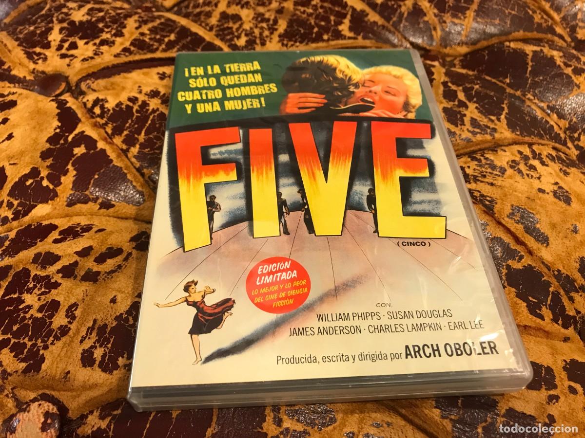 Filme: DVD. FIVE. ARCH OBOLER. (INCLUYE LIBRETO)