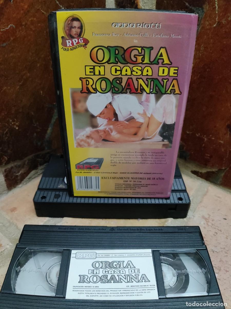 lf 16 vhs cp orgia en casa de rosanna - anna ri - Compra venta en  todocoleccion